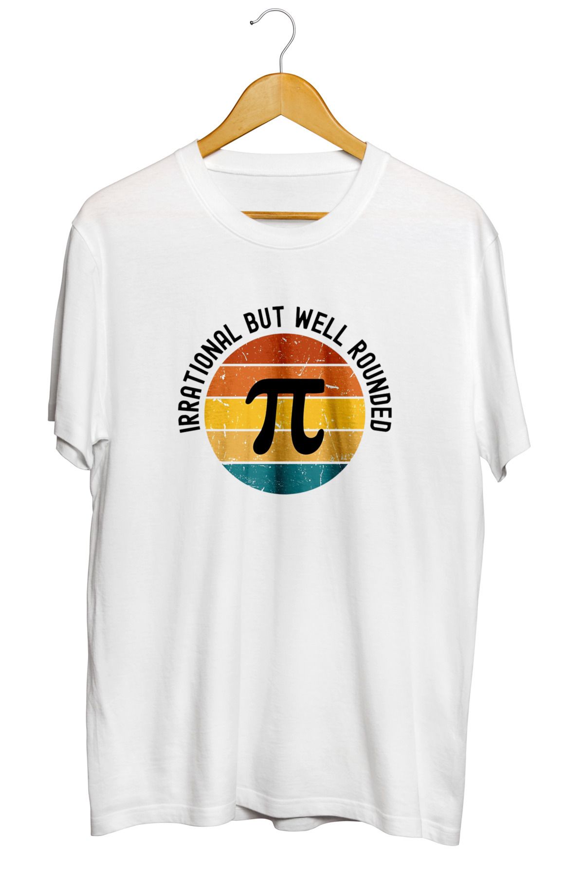 mibas Matematik Bilimi Pi Sayısı Sembol Baskılı Kaliteli Tişört