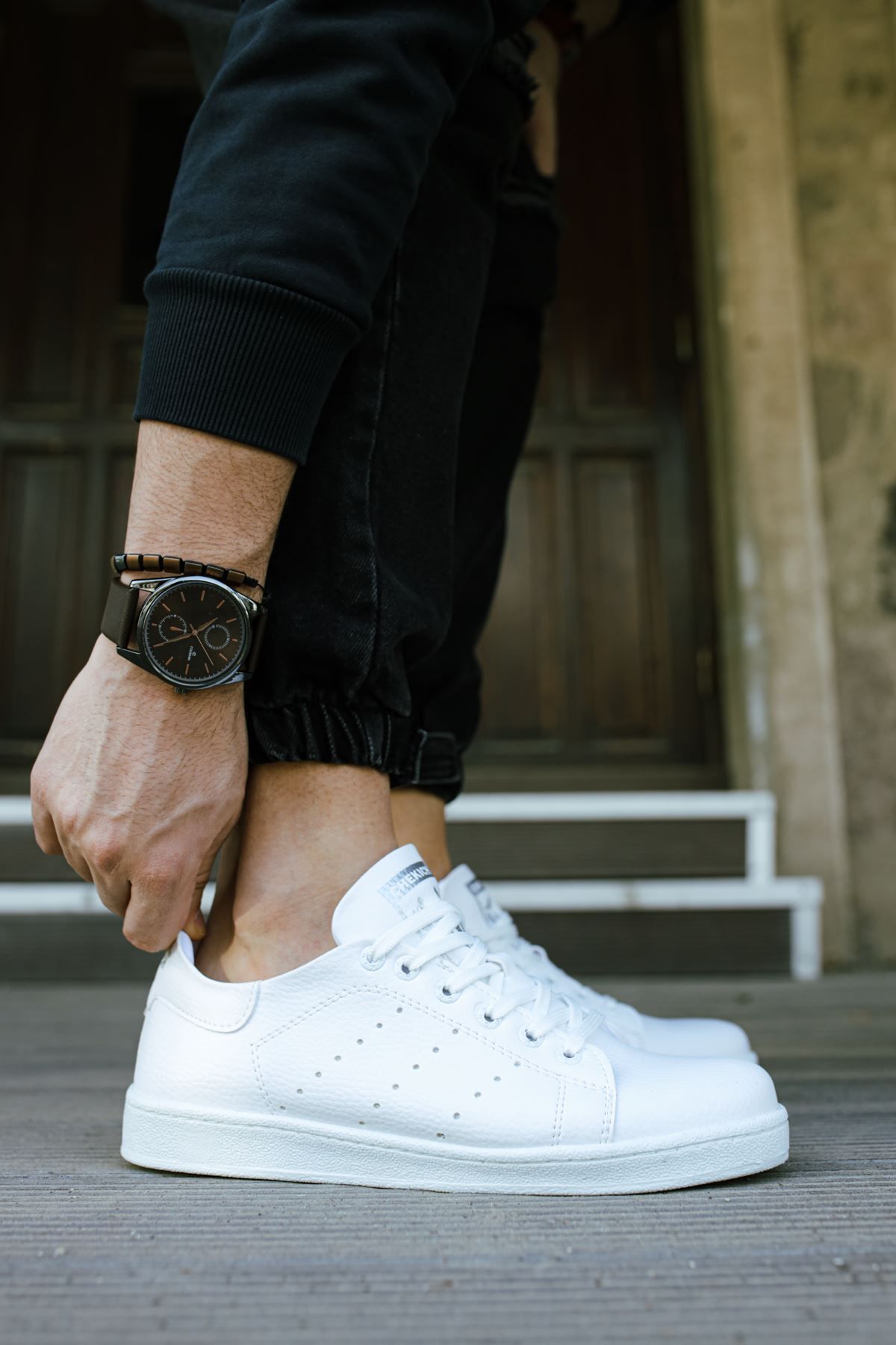 devrialemshoes CH977 CBT Tennis Erkek Ayakkabı BEYAZ