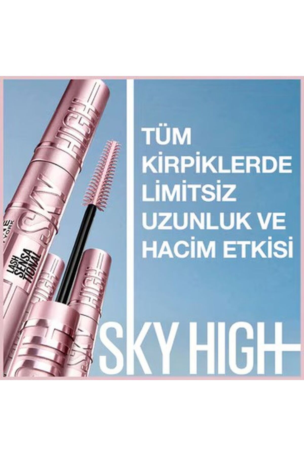 Maybelline New York Lash Sensational Sky High Kahverengi Maskara ...