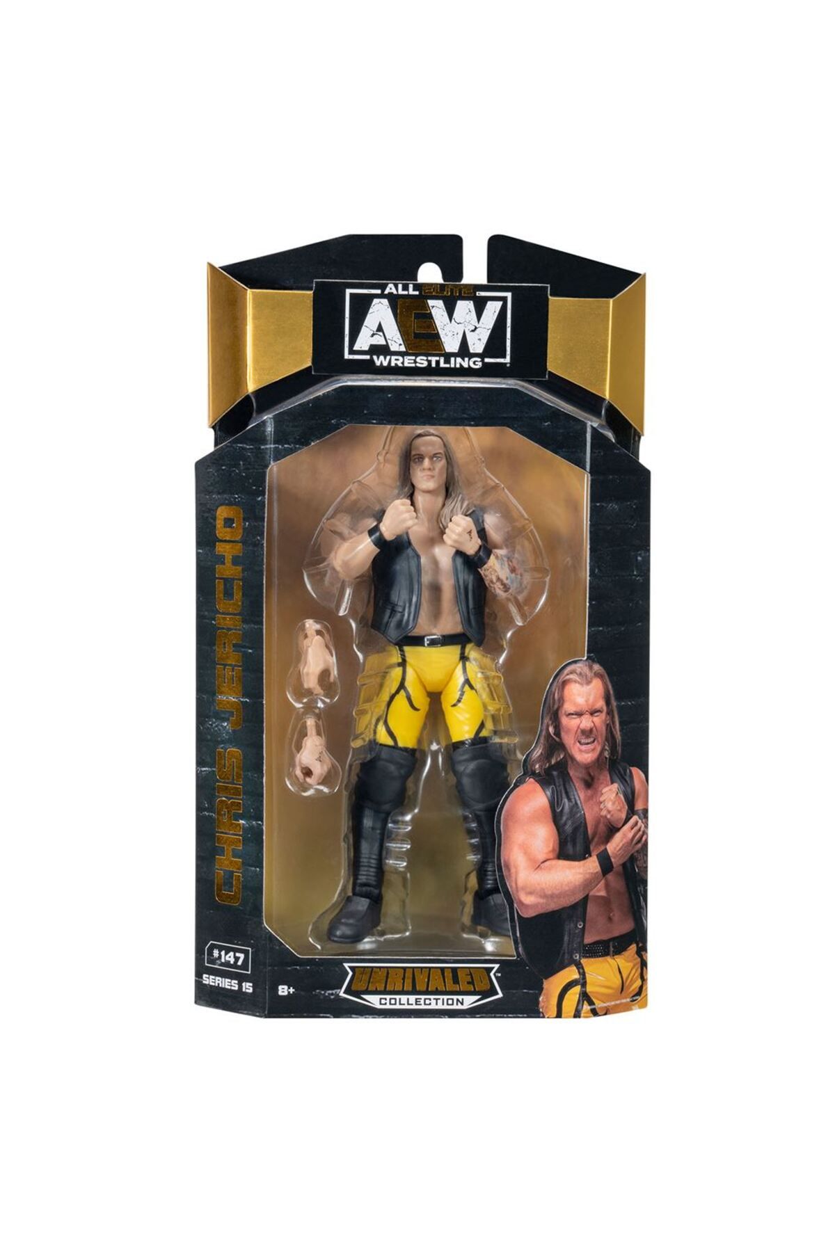 NECO TOYS-Jazwares Aew Characters Model Action Figures S15 Chris Jericho 147 5