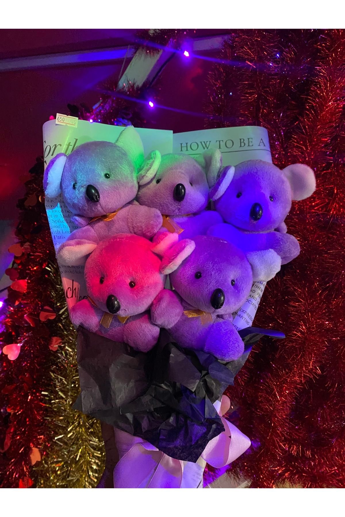 Store Tatlı Ve Romantik Peluş Buketi