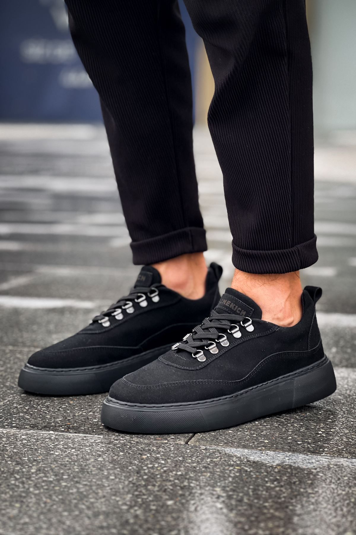 devrialemshoes CH319 Stamina SST Erkek Ayakkabı SIYAH