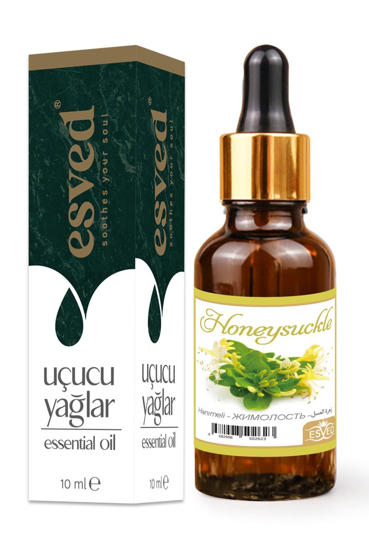 ESVED Hanımeli Kokusu Saf Esansiyel Uçucu Yağ Buhurdanlık Yağı Difüzör Esansı Aromaterapi Ortam Koku 10ml