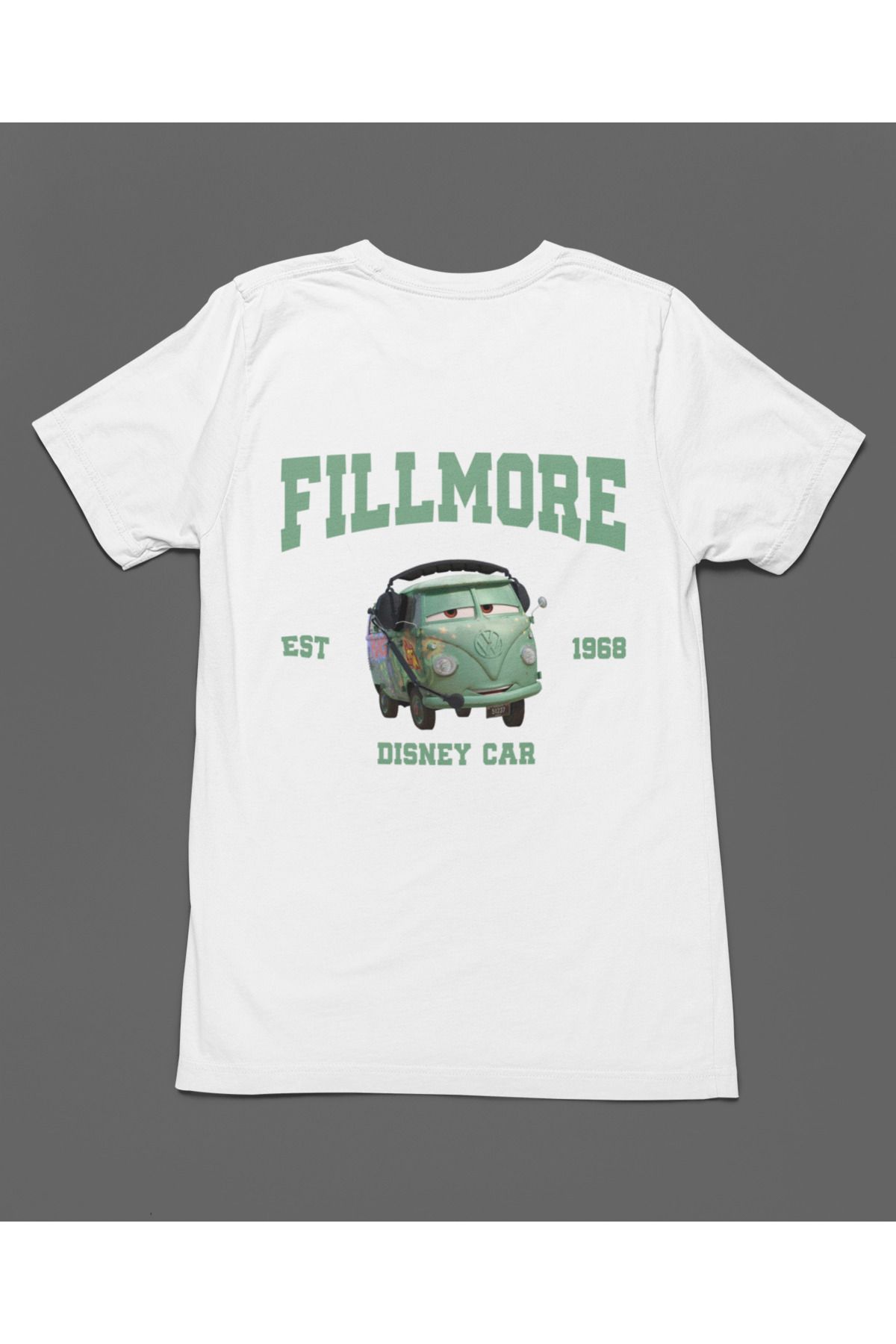 Bumeta Fillmore Arabalar Cars Şimşek McQeen Unisex Tişört T-Shirt