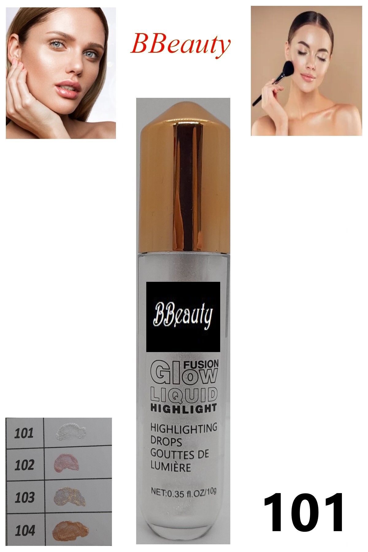 BBeauty Fusion Glow Luquid Highlight Likit Aydınlatıcı Highlighter