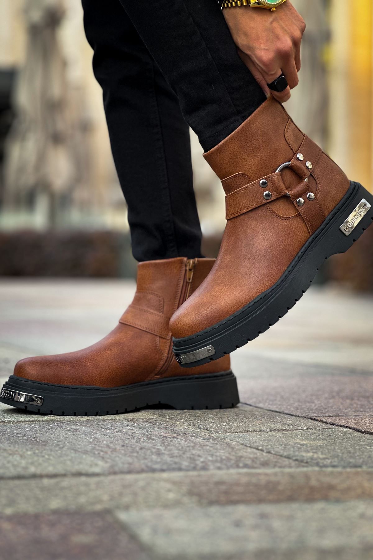 devrialemshoes CH227 CST Yukon Erkek Bot TABA