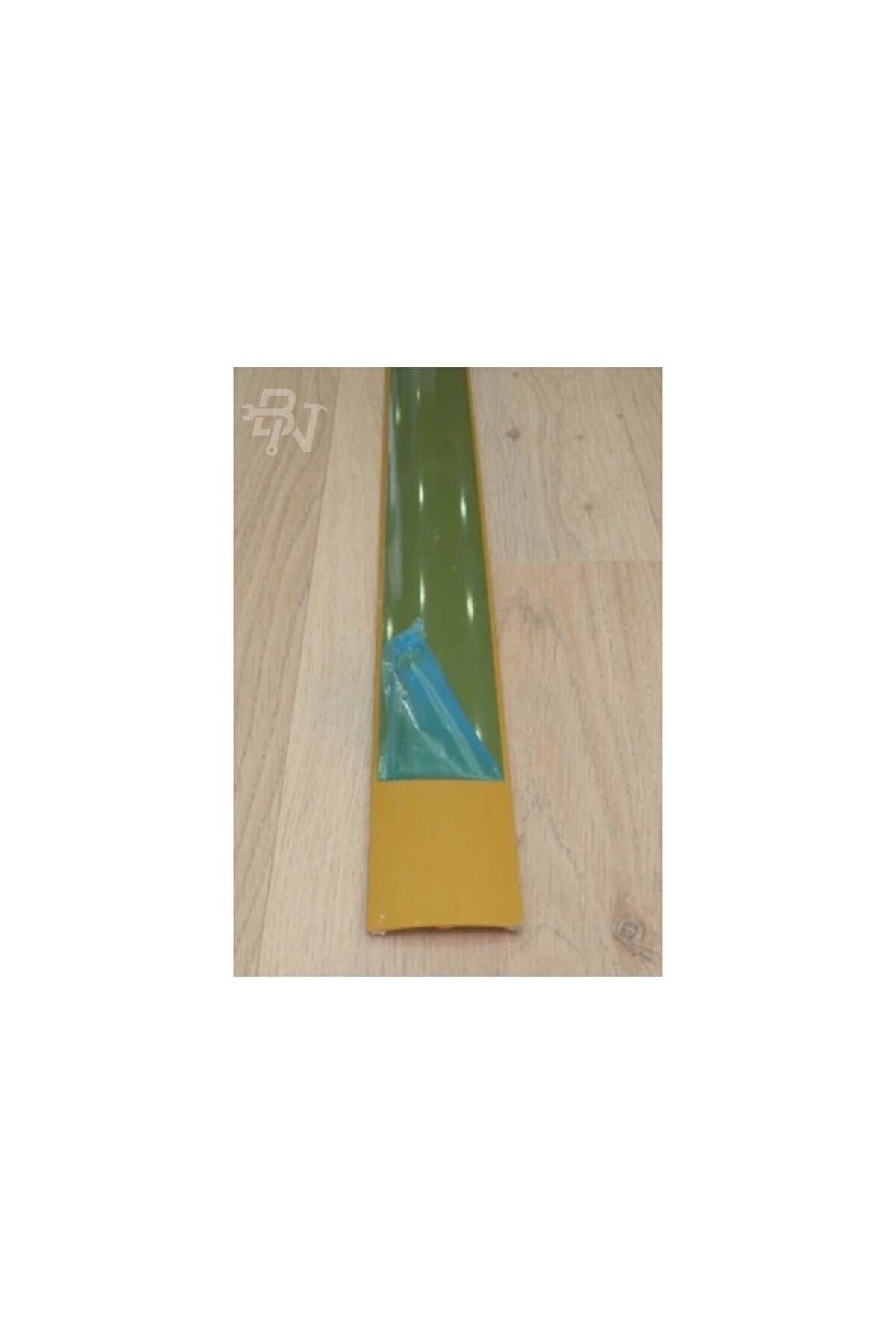 Mikasso Kapı Parke Kapı Altı Çıtası 92 Cm Eşik Çıtası Alüminyum Sarı, Altı Yapışkanlı Kapı Eşik Profili 3 Yı