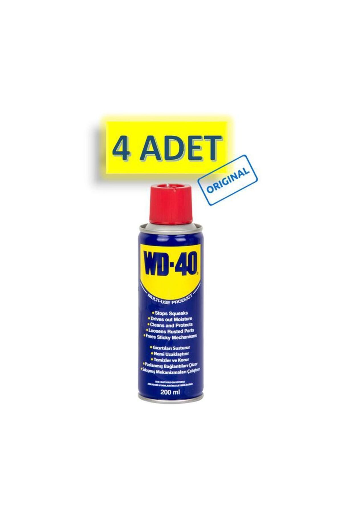 WD-40 200 ML 4 ADET