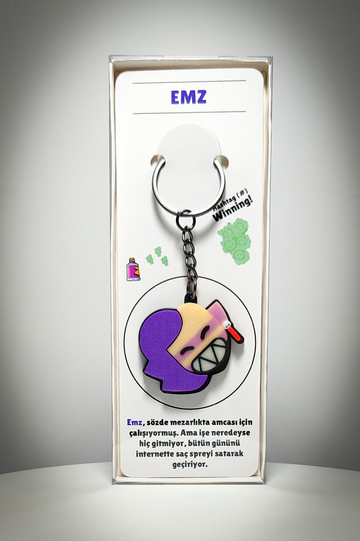 Saes Labs Brawl Stars Emz Anahtarlık