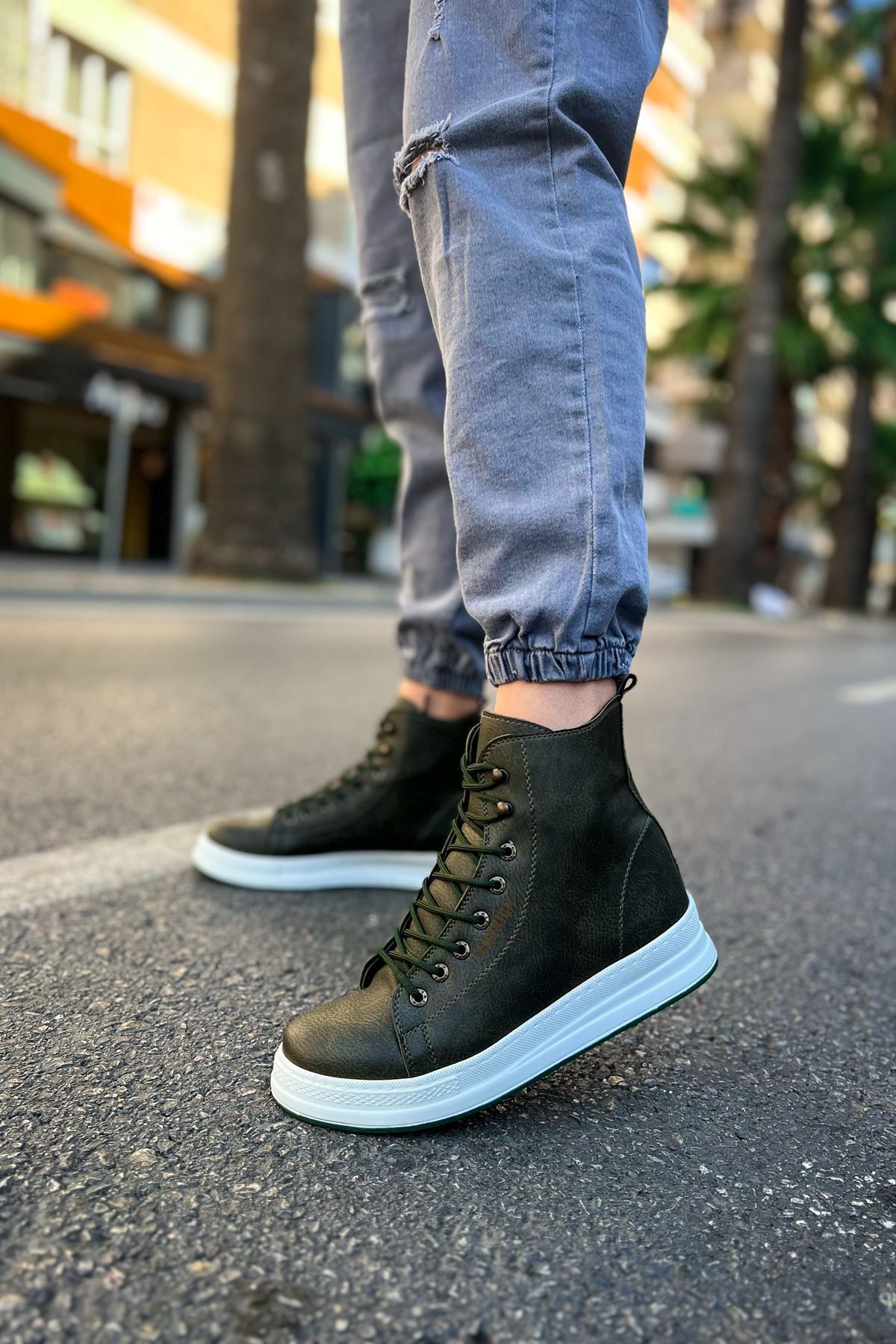 devrialemshoes CH055 CBT Between Erkek Bot HAKI