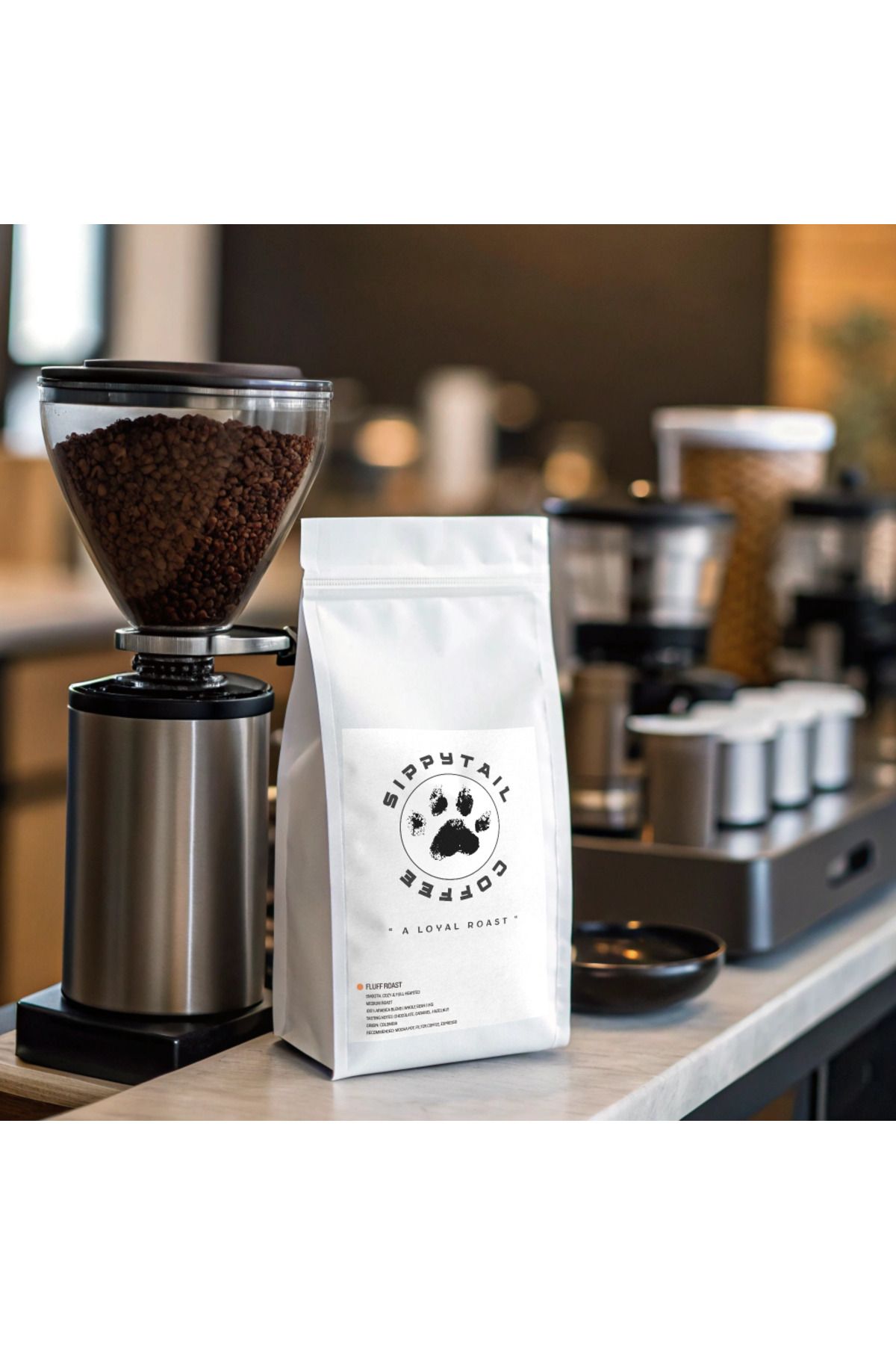 Sippytail Coffee Fluff Roast – Kolombiya Arabica Kahve 500g (Çekirdek)