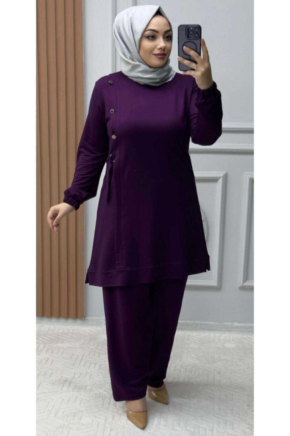 Ebrarengiz Moda SUDEM KADIN TESETTÜR TAKIM