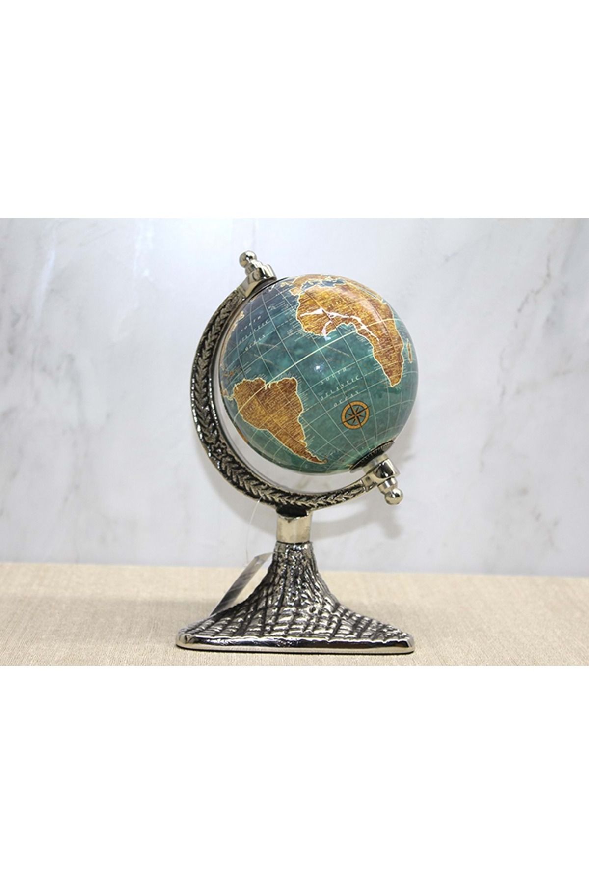 Store Dekoratif Dünya Küre 24*16 Cm