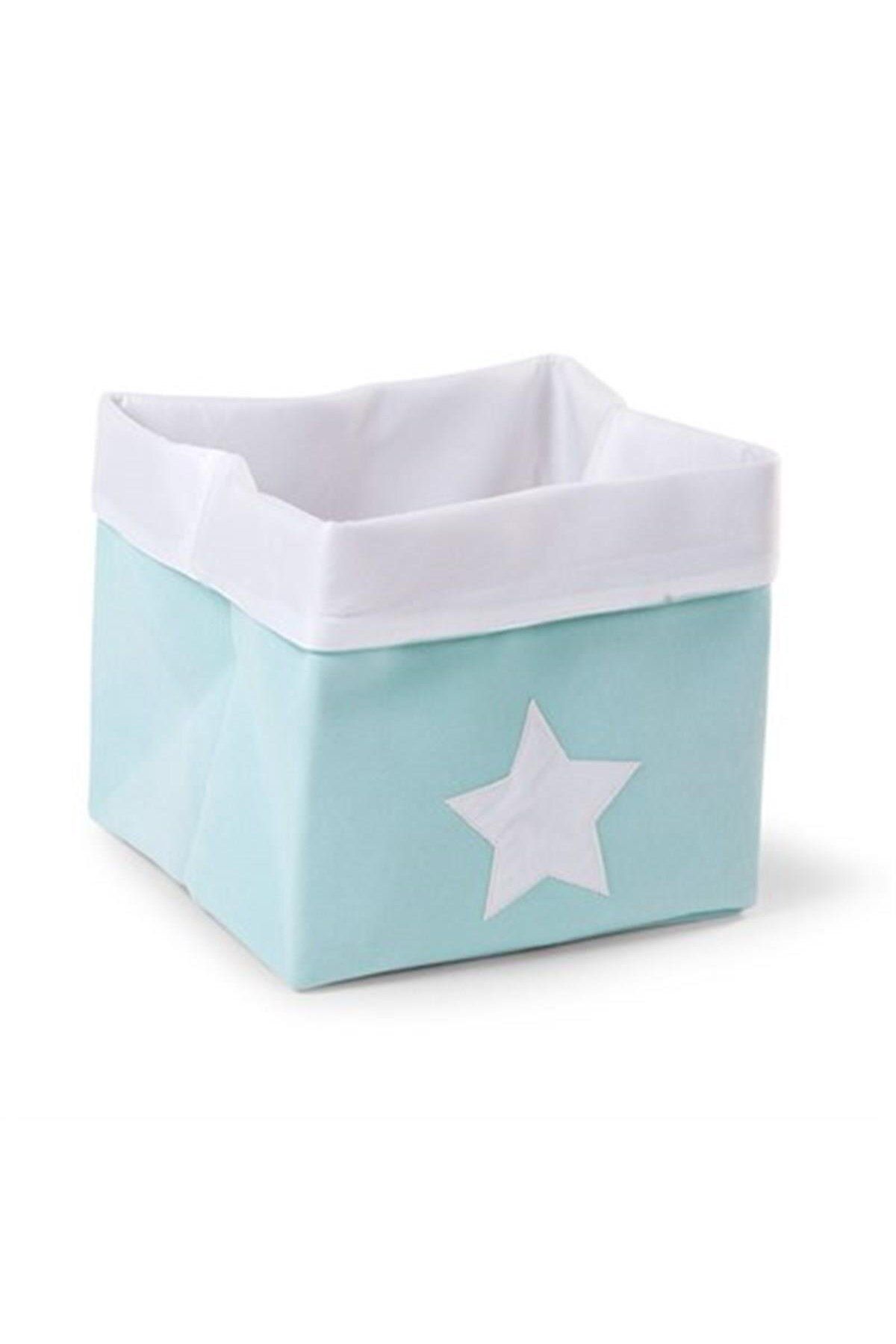 CHILDHOME Kanvas Kutu Orta Boy- Mint