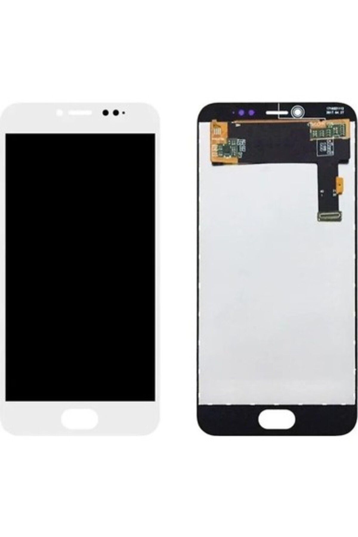 TamirCep General Mobile Gm6 D Uyumlu Beyaz Ekran Lcd Dokunmatik