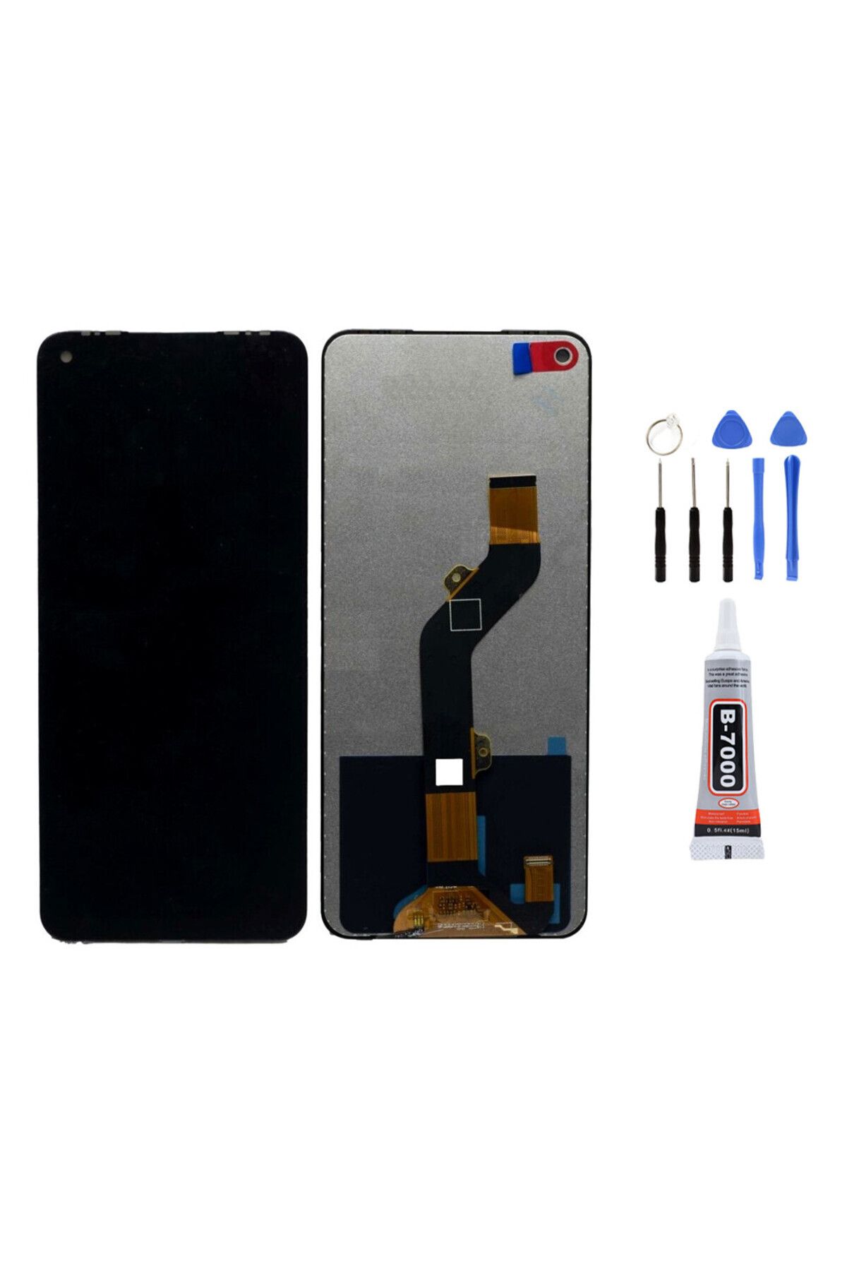 TamirCep Tecno Pova Neo Uyumlu Ekran Lcd Dokunmatik Tamir Seti Hediyeli