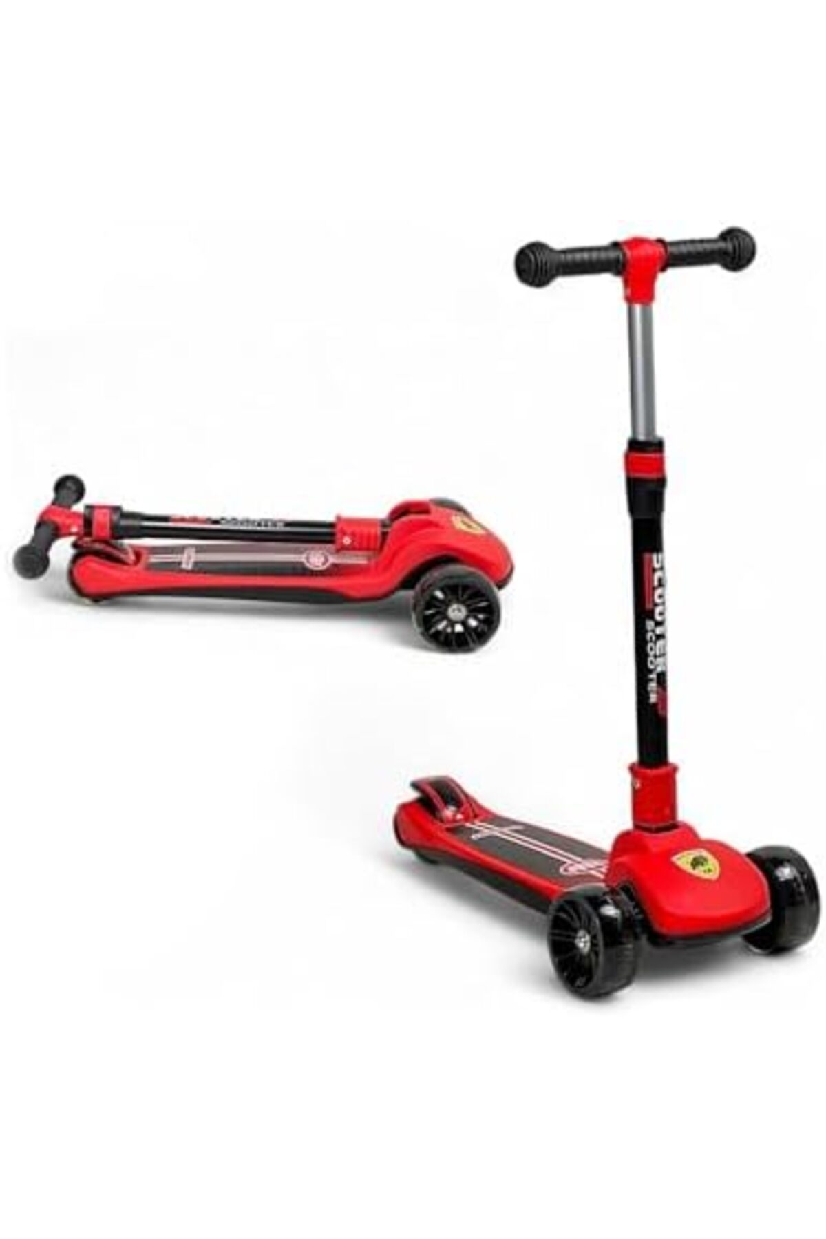 سكوتر، سكوتر التوازن، سكوتر ركل بثلاث عجلات، 4 ارت...