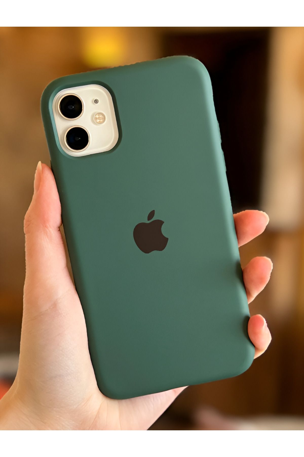 EXS Aksesuar Iphone 11 Uyumlu Içi Kadife Lansman Silikon Kılıf Kapak
