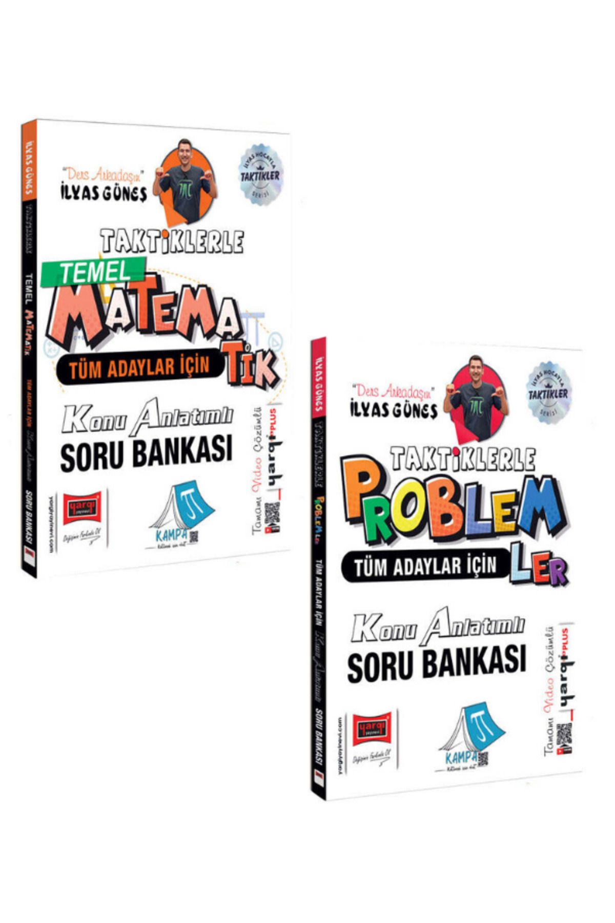 Yargı Yayınları Tüm Adaylar İçin Taktiklerle Temel Matematik ve Problemler Konu Anlatımlı Soru Bankası (İlyas Güneş)