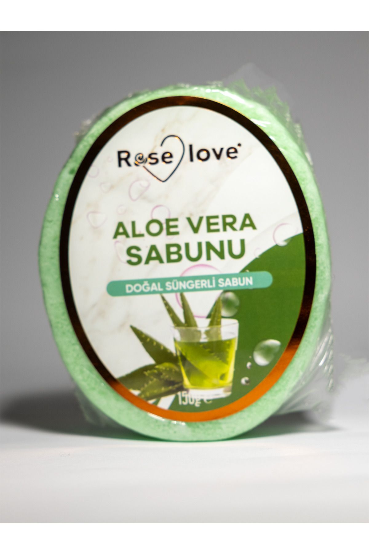 RoseLove ALOE VERALI SÜNGERLİ SABUN