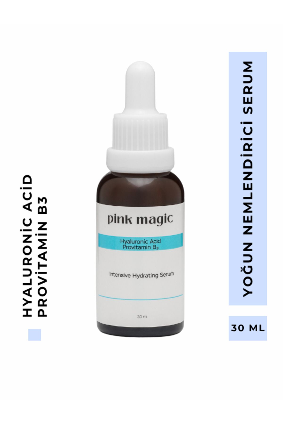 pink magic Yoğun Nemlendirici Hyaluronik Asit Serum - Aydınlatıcı & Dolgunlaştırıcı
