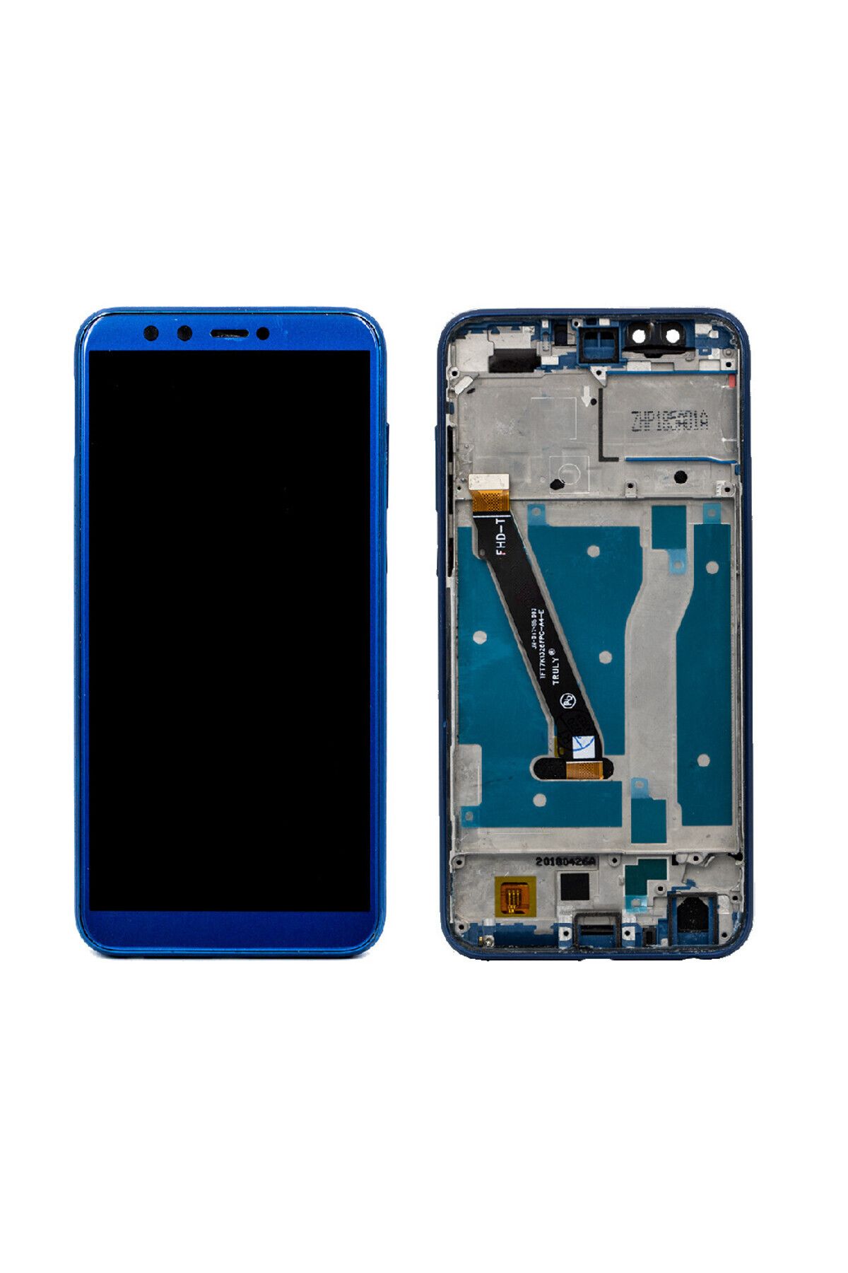 TamirCep Huawei Honor 9 Lite Uyumlu Çıtalı Mavi Ekran Lcd Dokunmatik Beraber