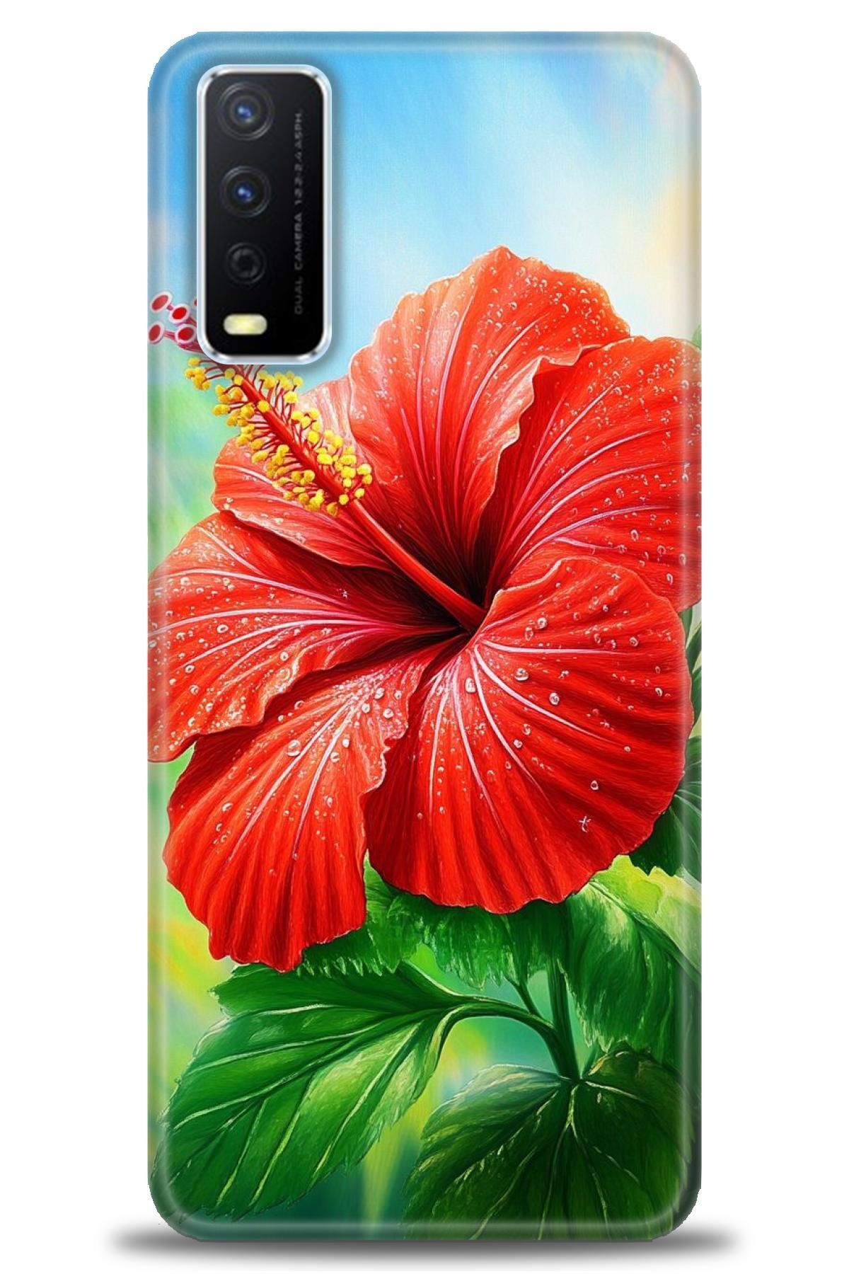 CooperTech Vivo Y20 / Y20S İle Uyumlu HD Baskılı Silikon Kılıf / Y V ÖzelSeri Vivo - 2286
