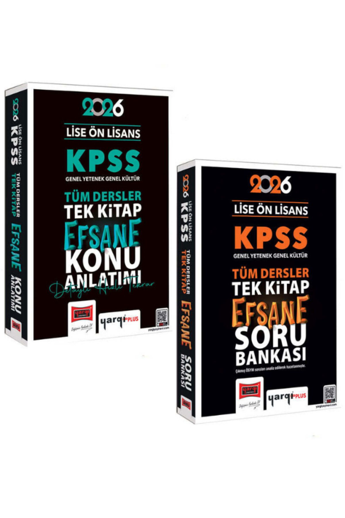 Yargı Yayınları 2026 KPSS Lise Ön Lisans Tüm Dersler Tek Kitap Konu Anlatımı ve Soru Bankası Seti