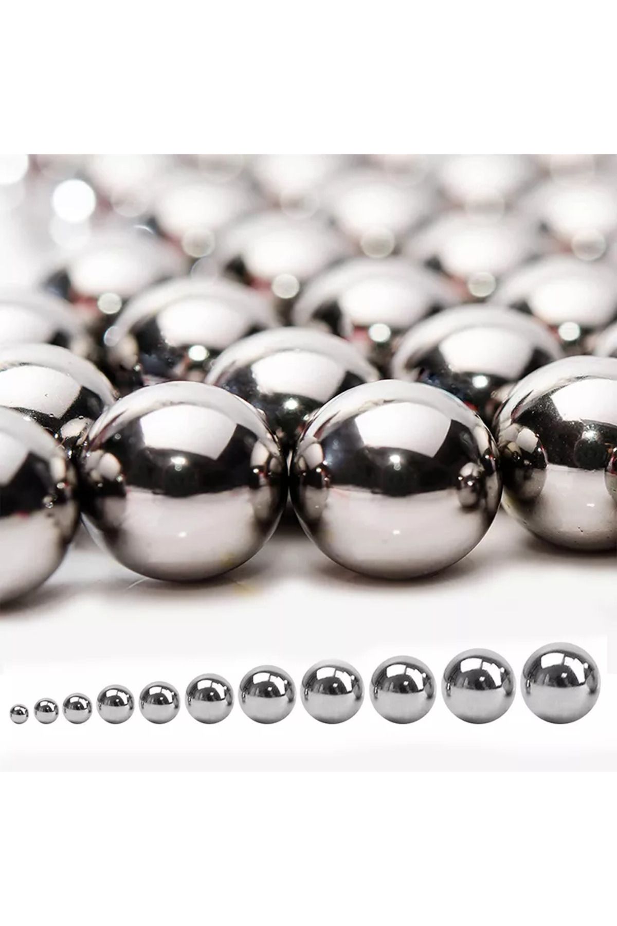 Mikasso 2 MM TANE BİLYA MİSKET (500 ADET) ÇOK AMAÇLI DEMİR BİLYA Demir CN