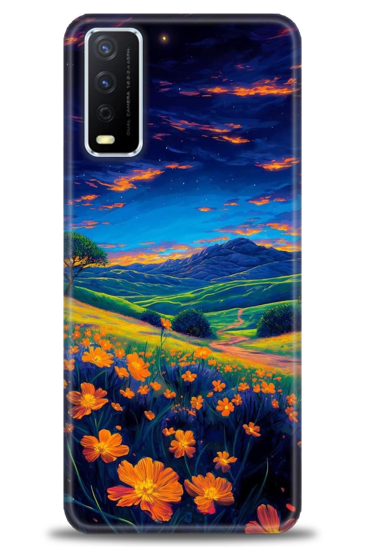 CooperTech Vivo Y20 / Y20S İle Uyumlu HD Baskılı Silikon Kılıf / Y V ÖzelSeri Vivo - 2783