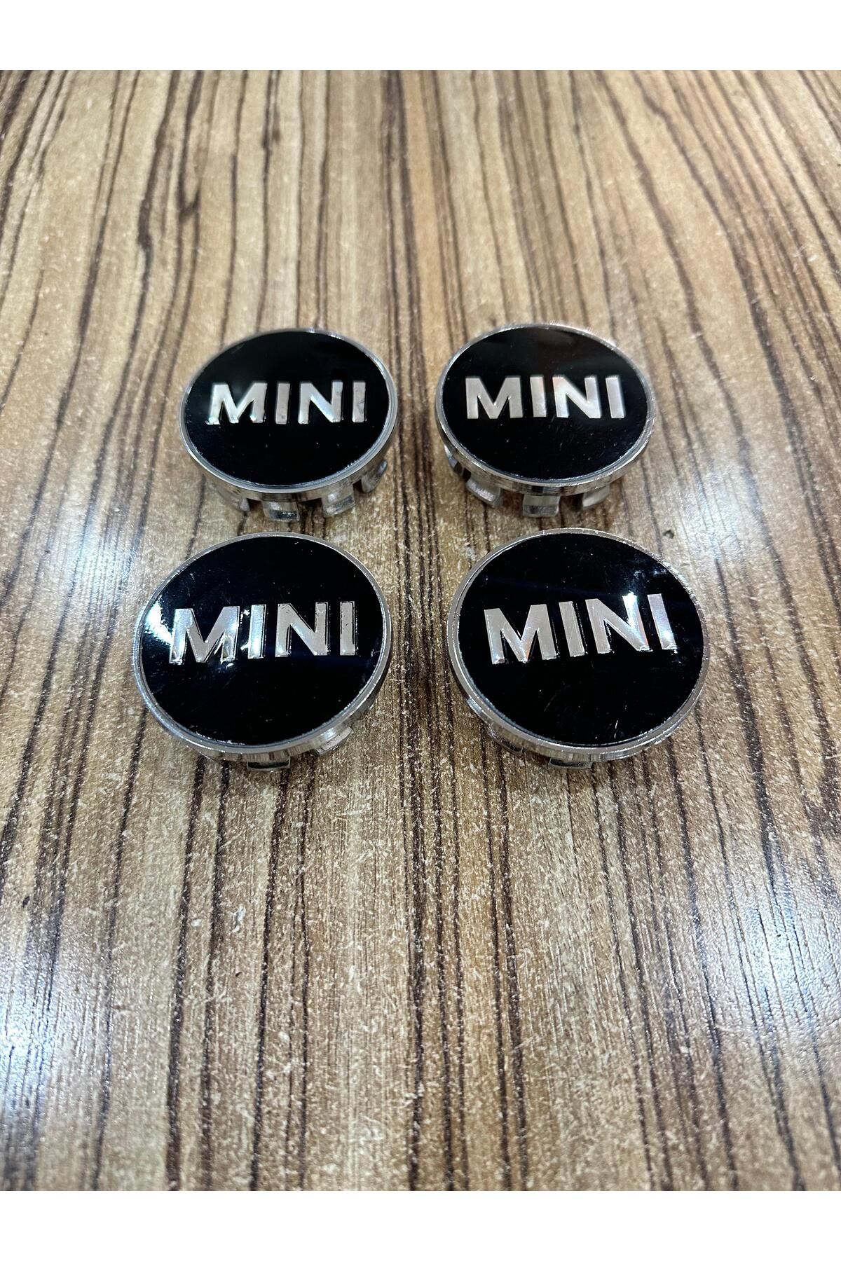 OEM MİNİ COOPER Logolu A Kalite Jant Göbeği 4 Adet 53 Mm Dış 46 Mm İç