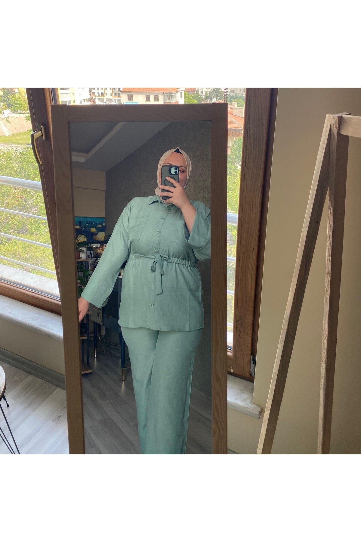 maviboutigue Çift cepli tünel bağcıklı takım