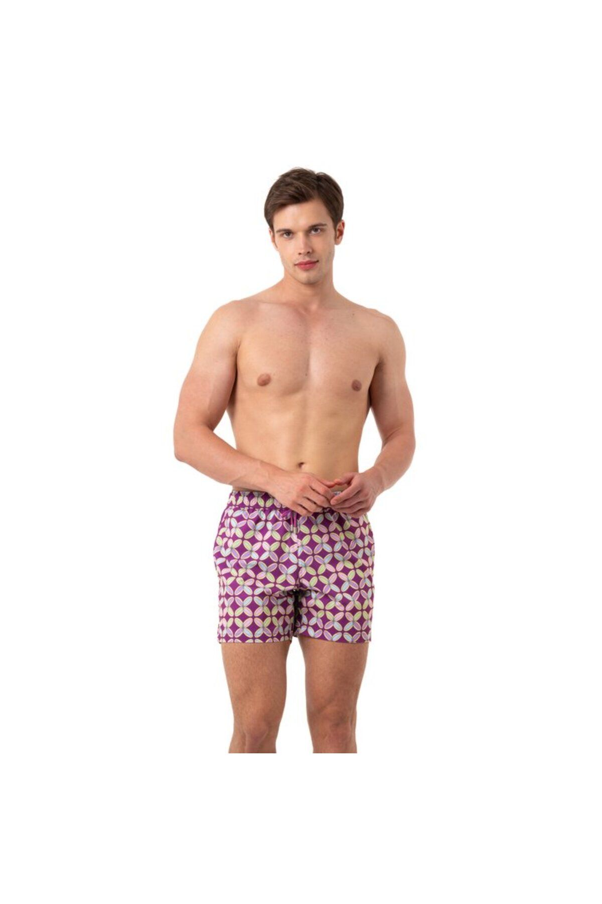 POG'S Lilac Infinity Stretch Deniz Şortu