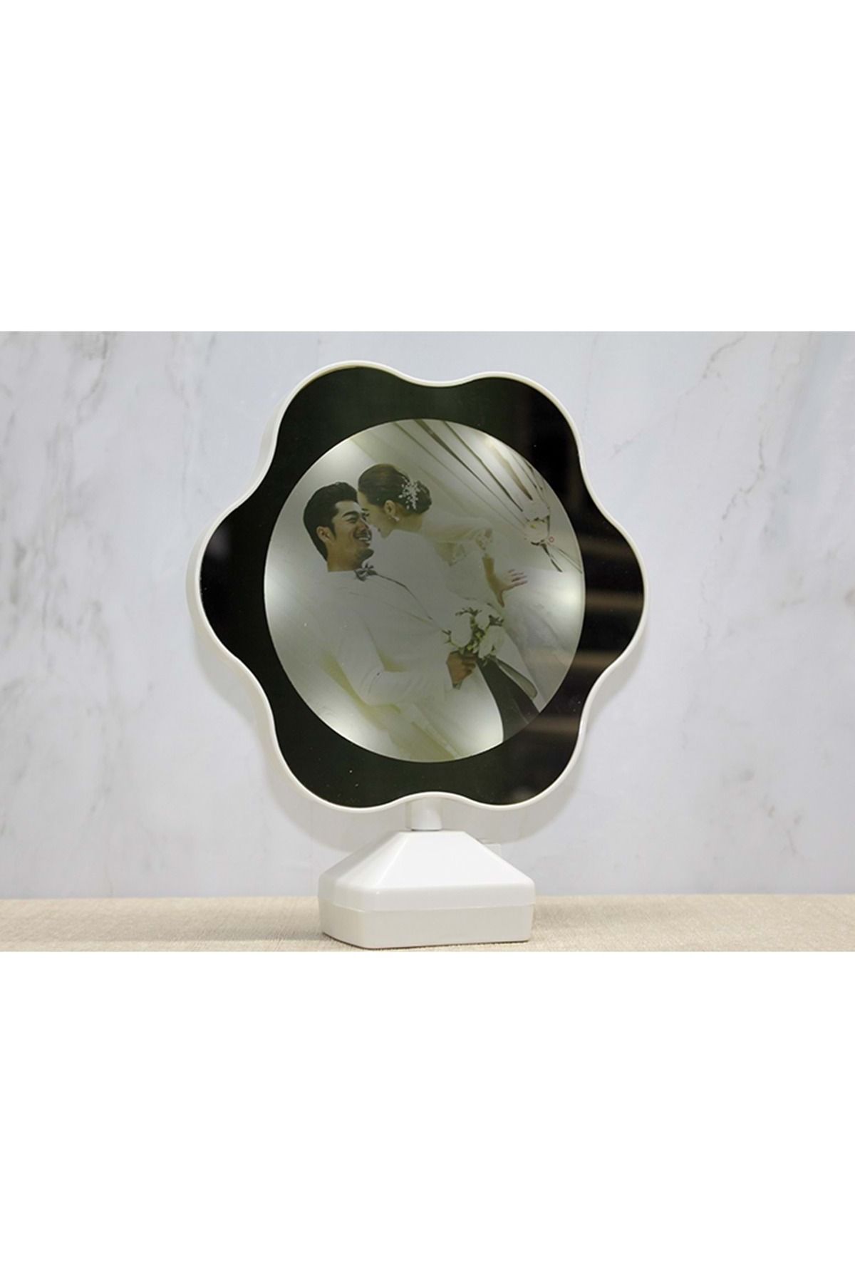 Store Ledli Sihirli Ayna Çerceve 21*18 Cm