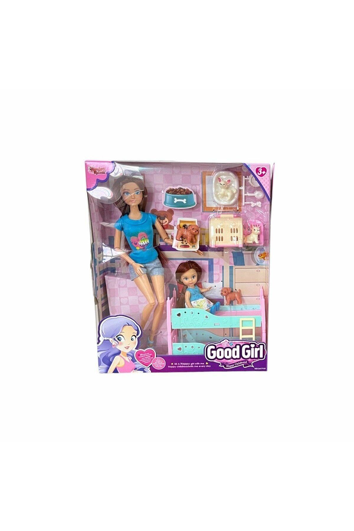Aymir Ticaret WG-C115112 Kutulu 29cm Aksesuarlı Ranzalı Bebek - Vardem Oyuncak