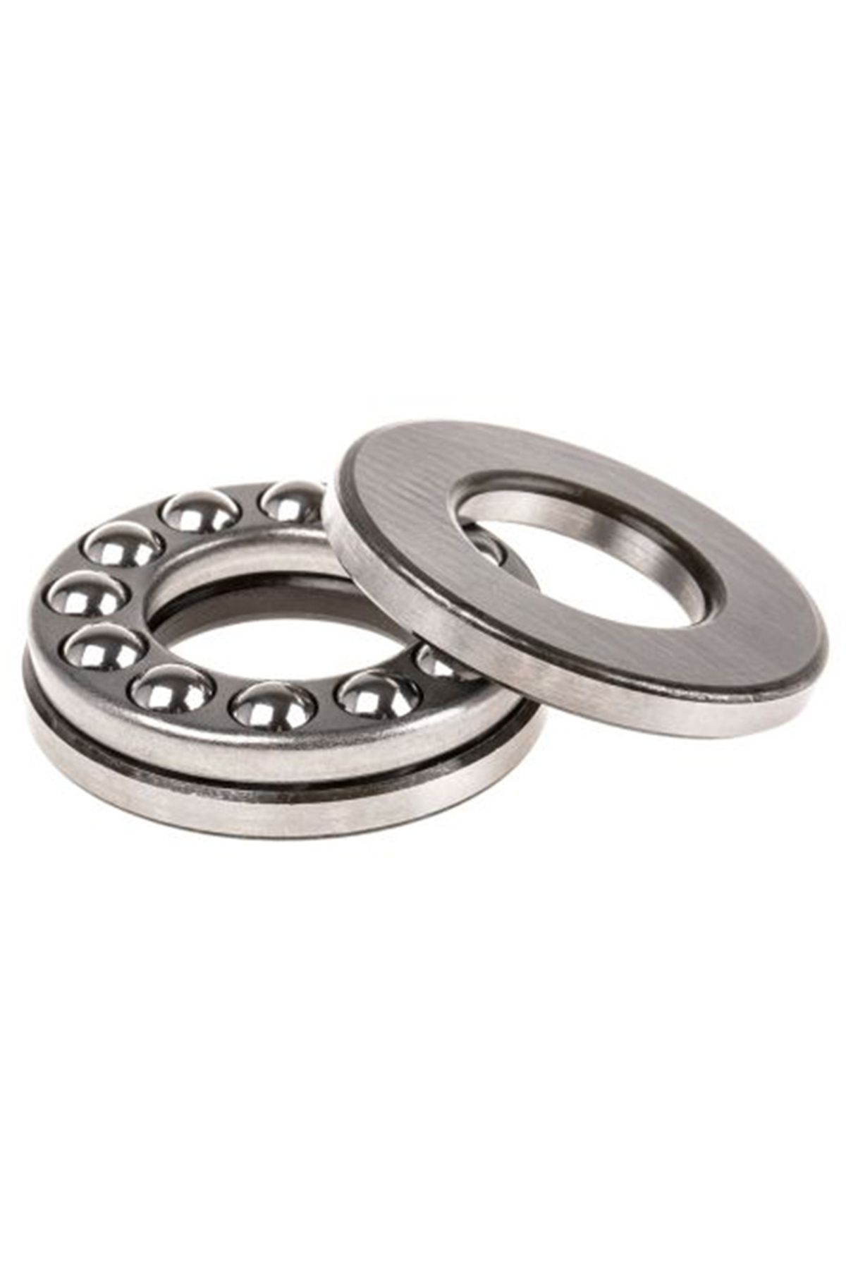 Mikasso 51204 2 Adet Büte Rulman 20X40X14 mm Eksenel Bilyalı Rulman Çelik ALAŞIMLI ÇELİK MALZEME CN