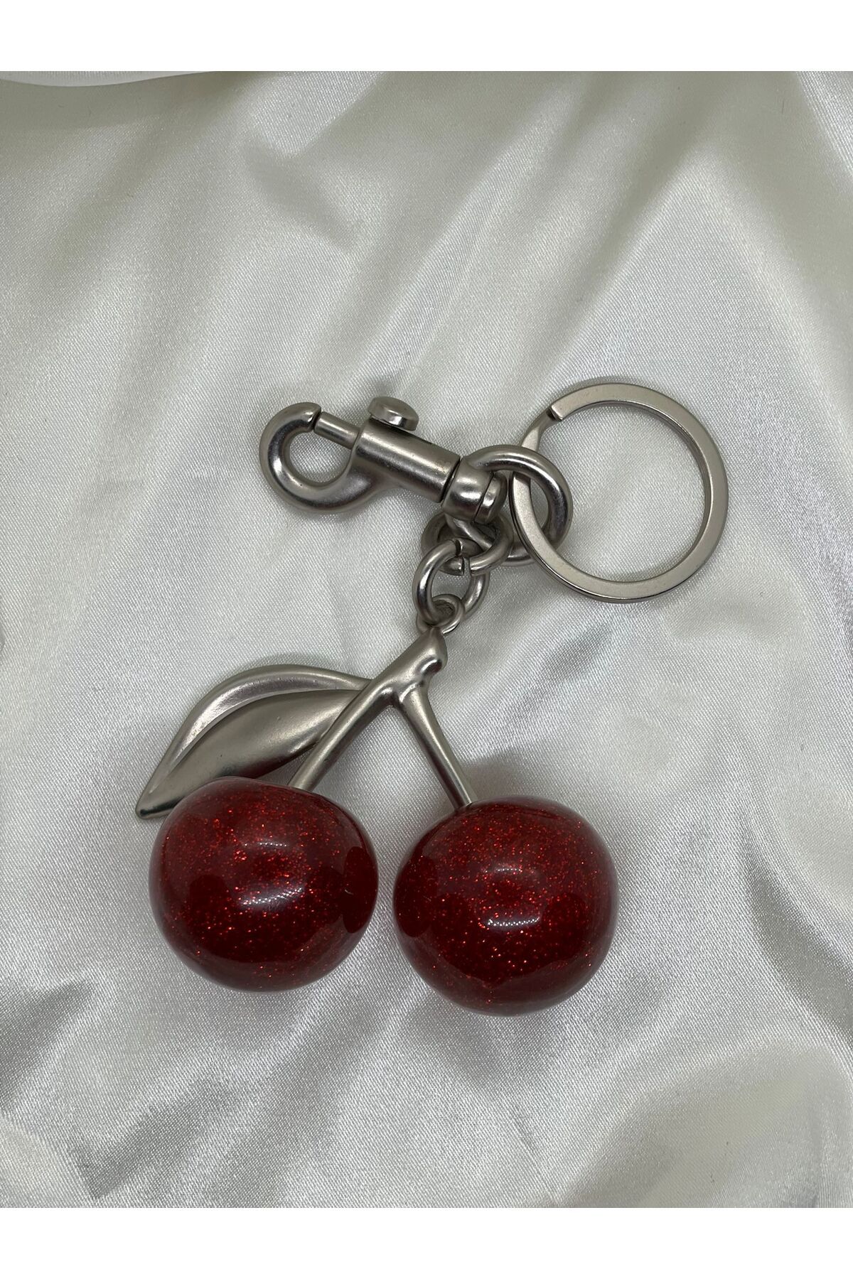 shop Kiraz Gümüş Kaplamalı Charm