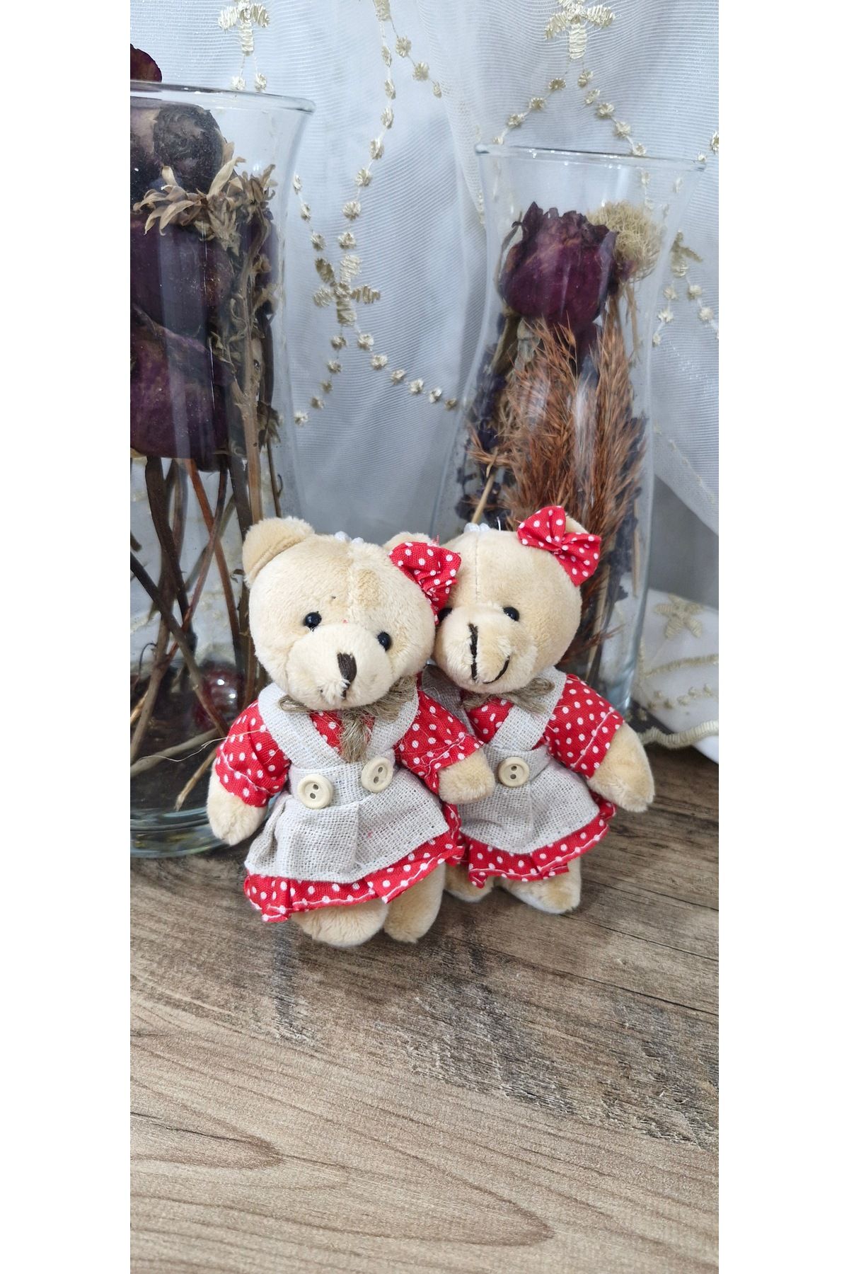 Şirin 2 Mini Ayıcık Anahtarlık – Sevimli Peluş Tekli Anahtarlık