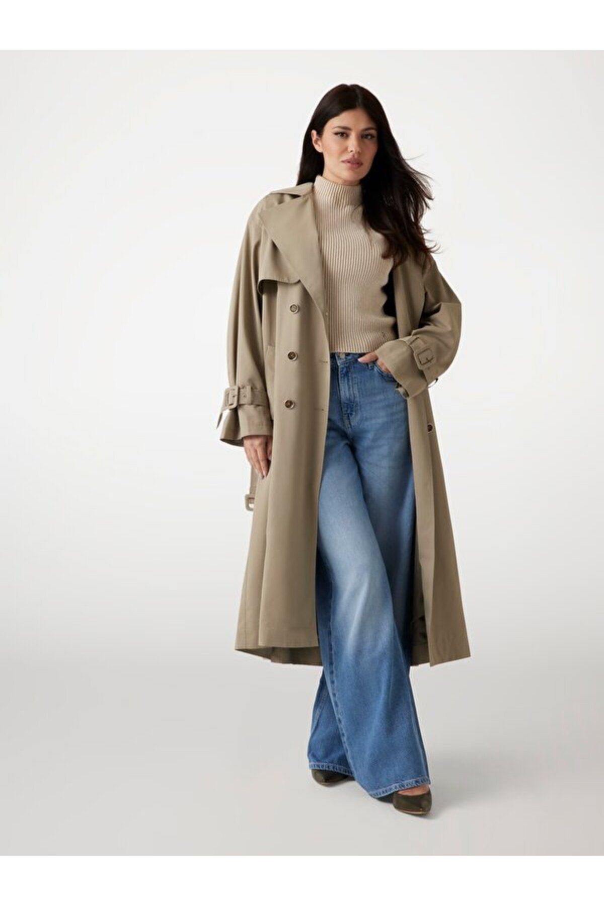 Guess Amira Kadın Trençkot