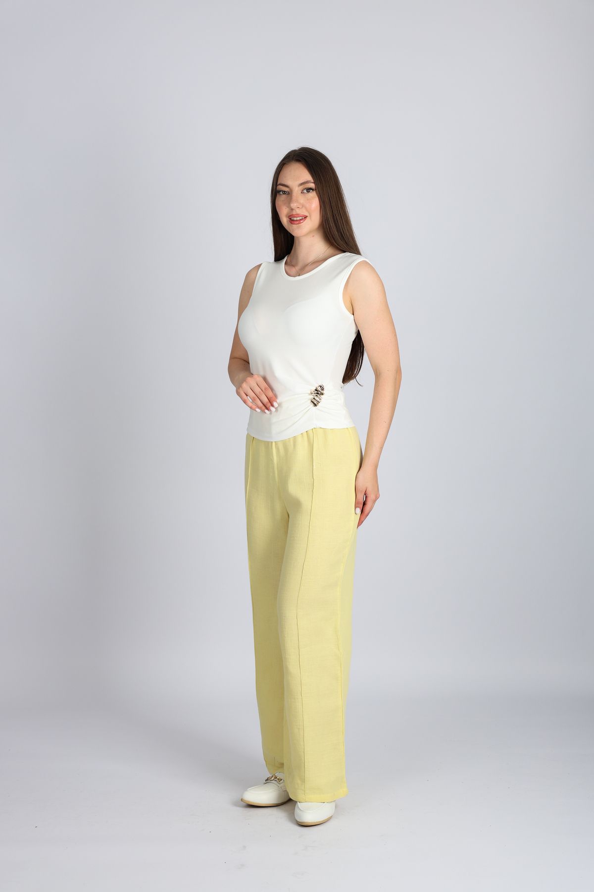 TuEs Fashion Bol paça pantolon