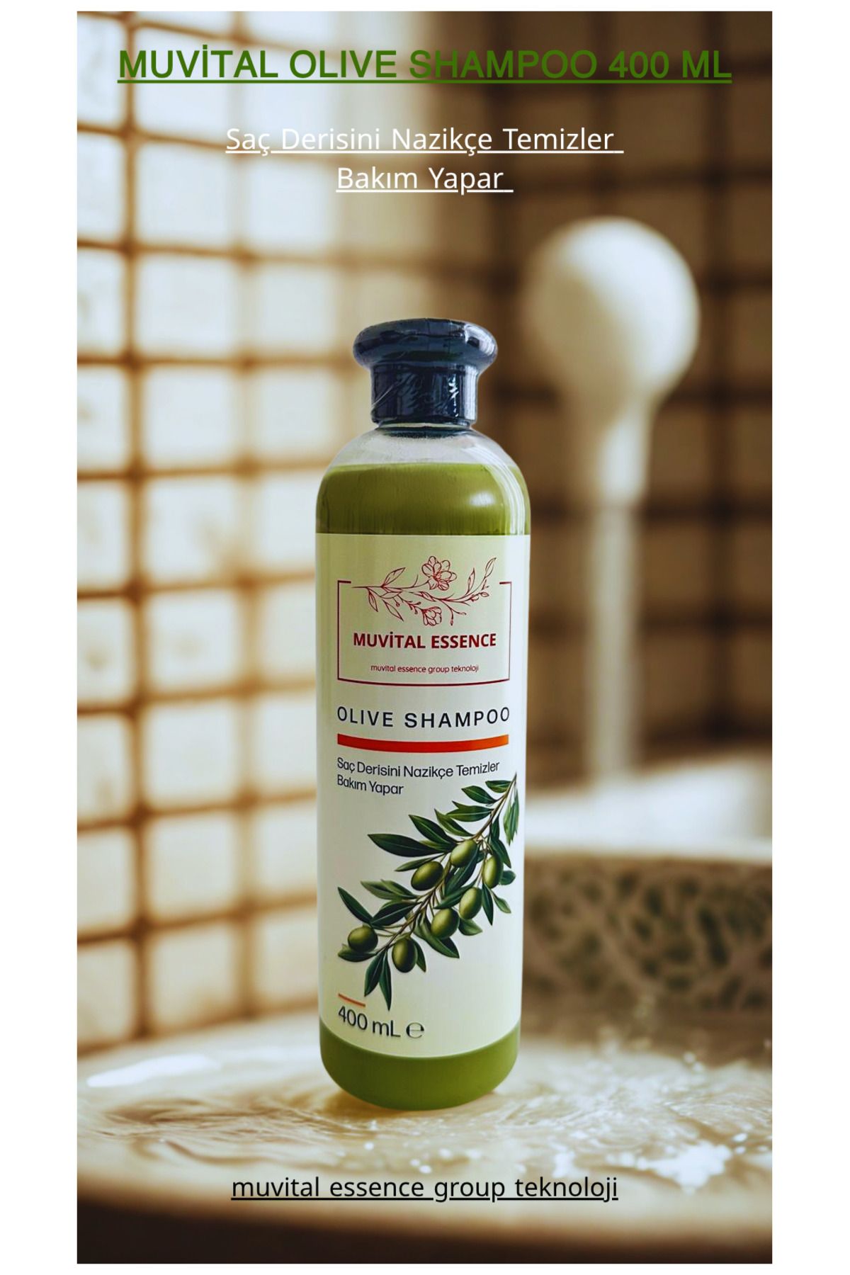 Muvital Essence OLIVE SHAMPOO 400 ML