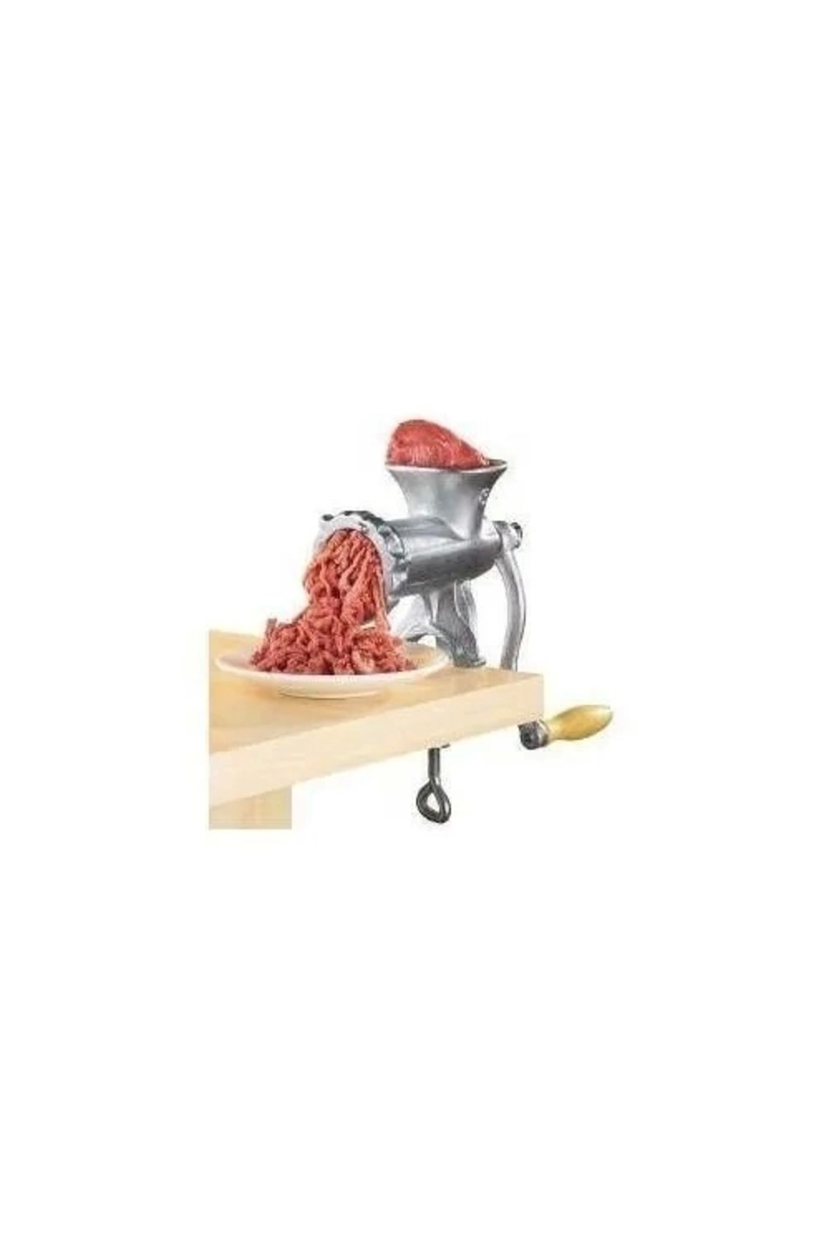 Generic Tuğra Döküm Metal Kıyma Makinesi No:10 - Ev Yapımı Kıymanın Keyfini Çıkarın