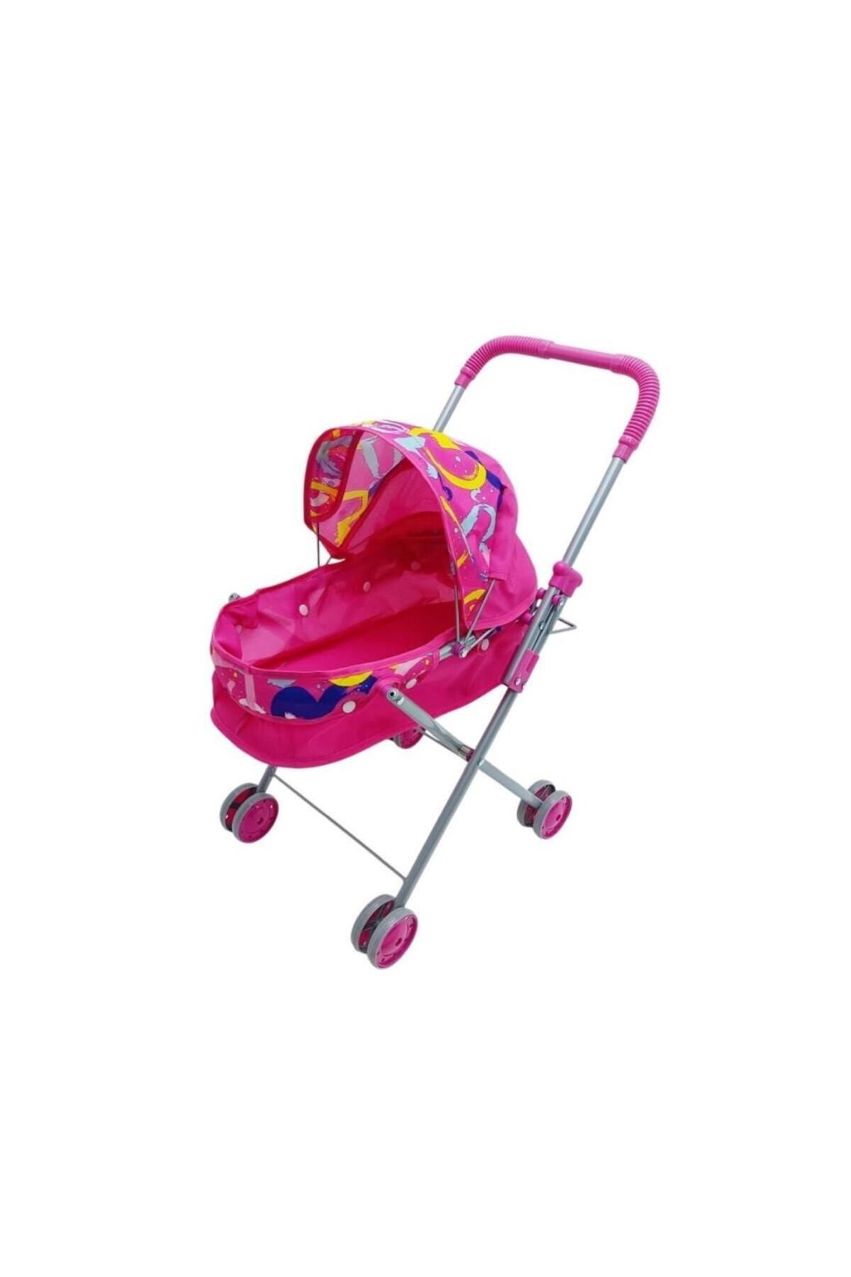 NW NessiWorld Nessiworld FL6068-F Katlanabilir Pusetli Metal Bebek Arabası