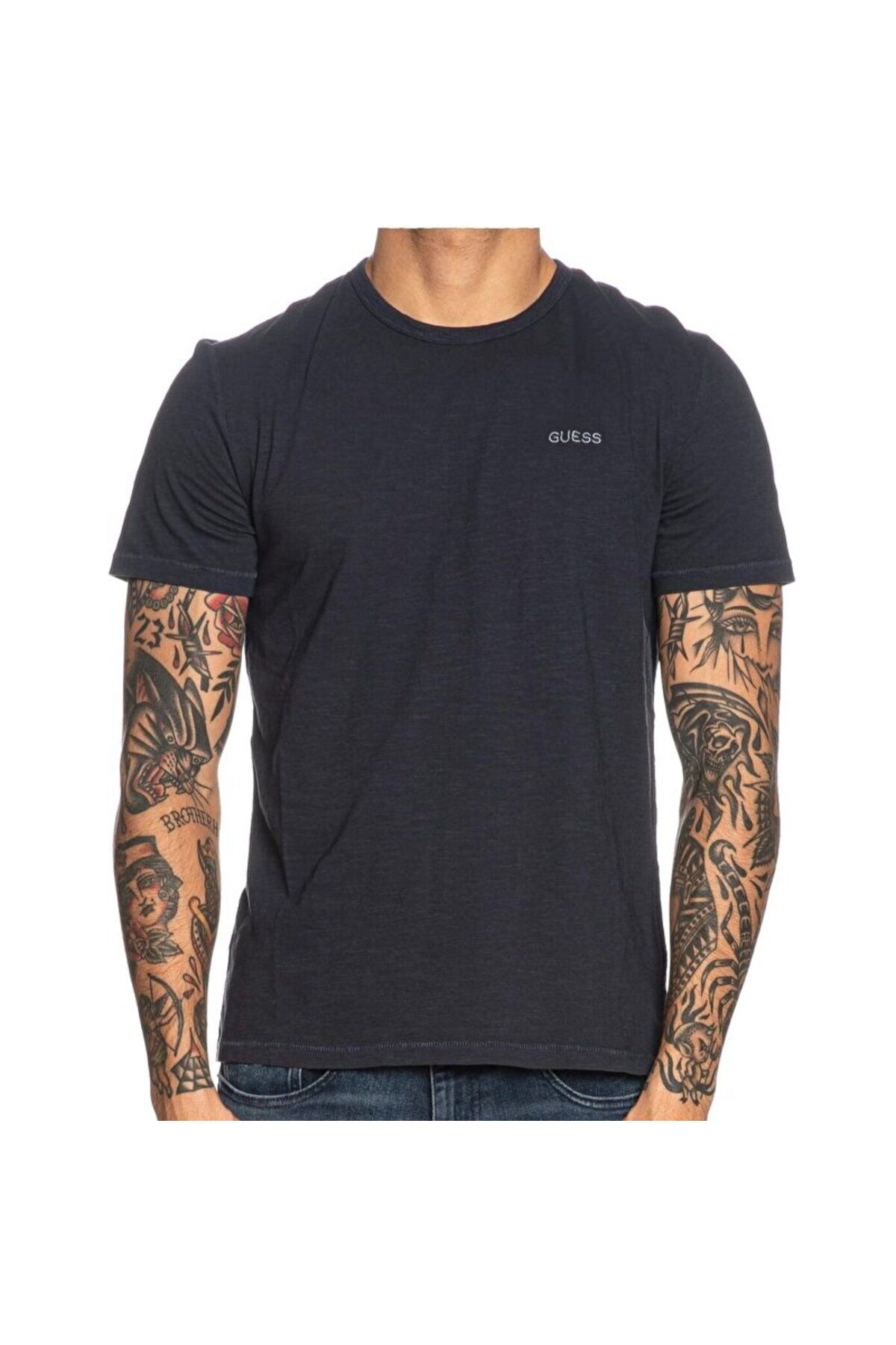 Guess Ss Cn Dyed Erkek Slim Fit T-Shirt