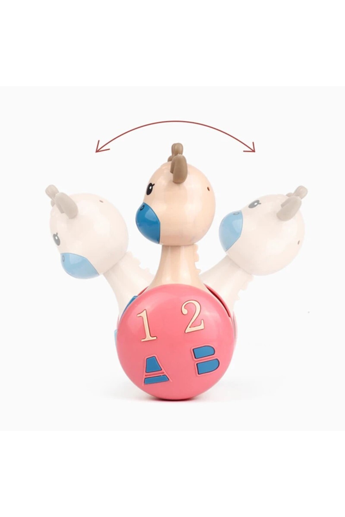 tutobaby Devrilmeyen Sevimli Geyik Oyuncağı (Bebeğinizin Oyun Arkadaşı) fotoğrafı 5 (önizleme)