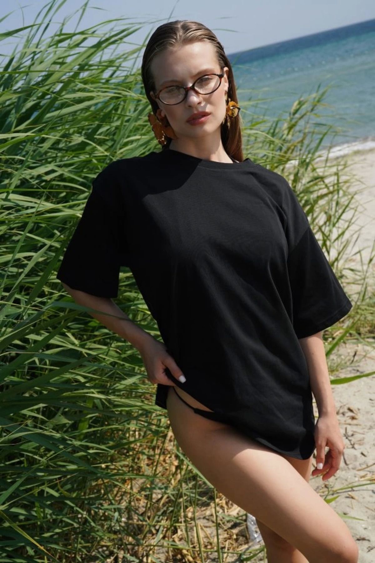 Omarı Turkish Sırt Baskılı Oversize T-Shirt