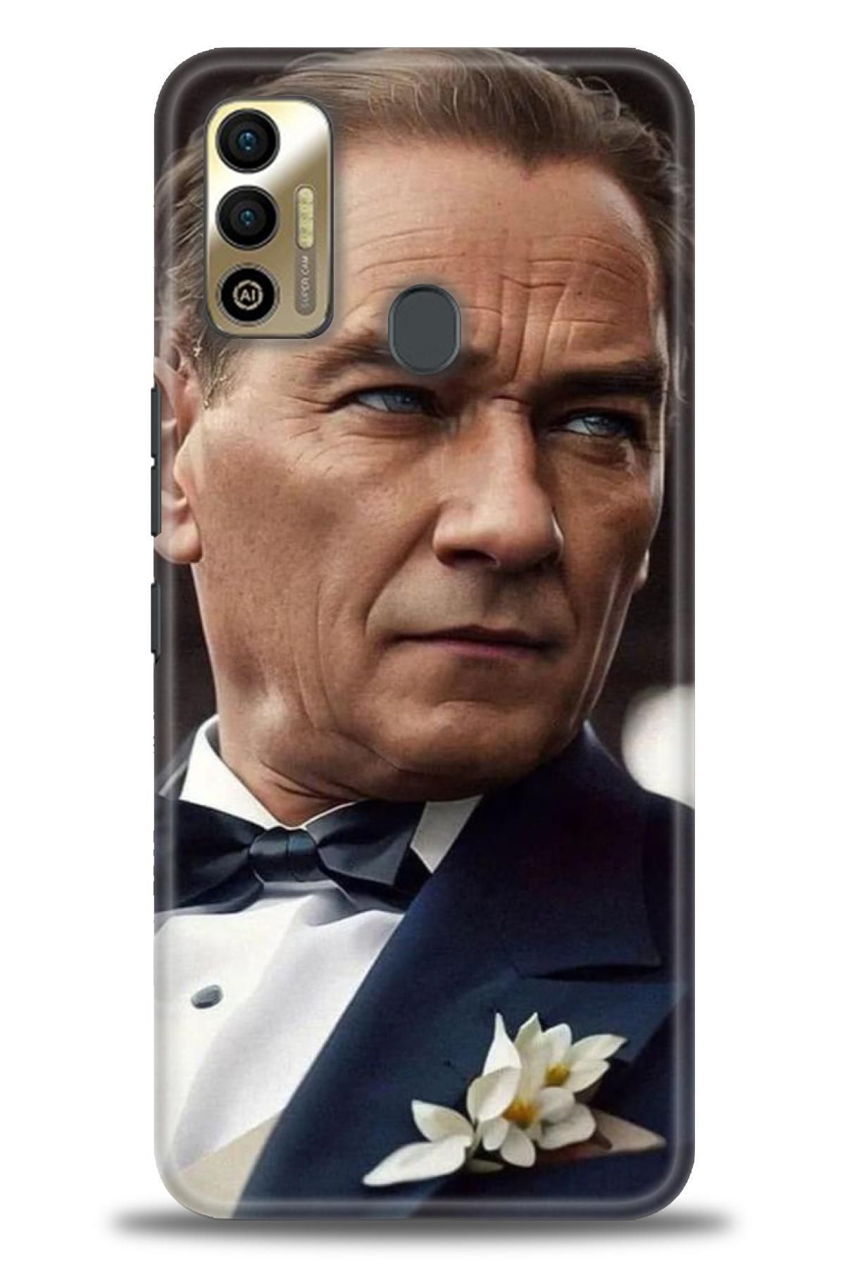 TECNO Spark 7 / 7T İle Uyumlu HD Baskılı Kılıf - Karışık Seri - 785