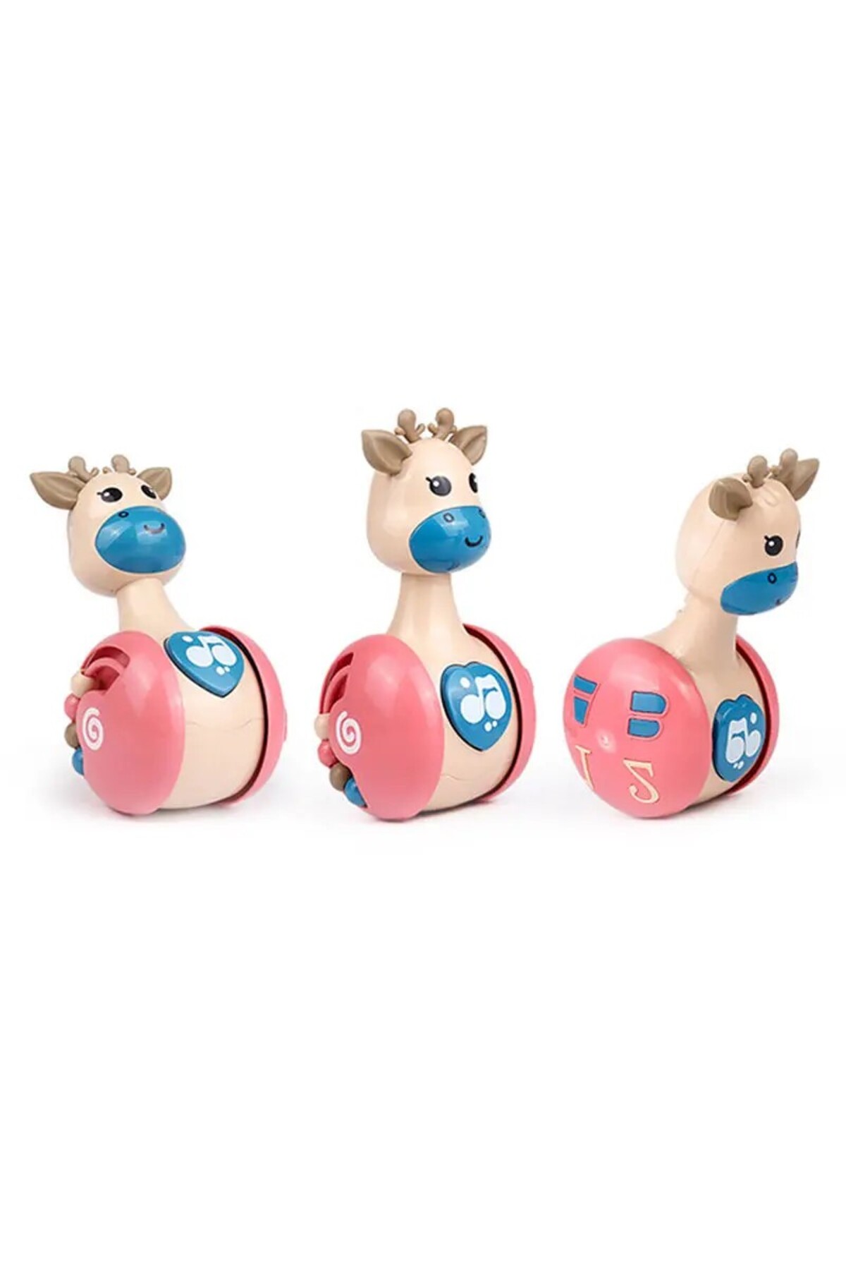 tutobaby Devrilmeyen Sevimli Geyik Oyuncağı (Bebeğinizin Oyun Arkadaşı) fotoğrafı 7 (önizleme)