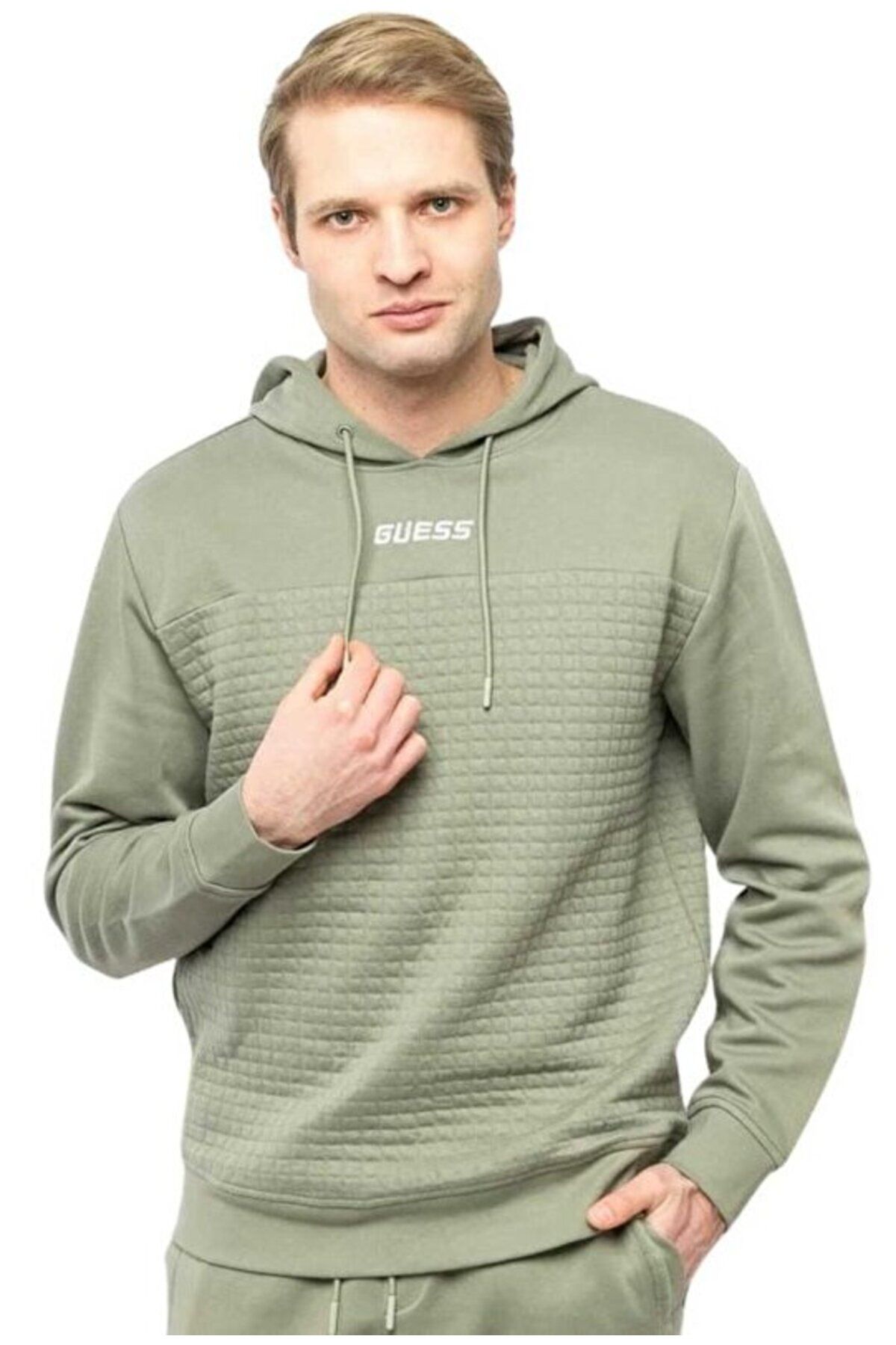 Guess Thumper Erkek Aktif Sweatshirt