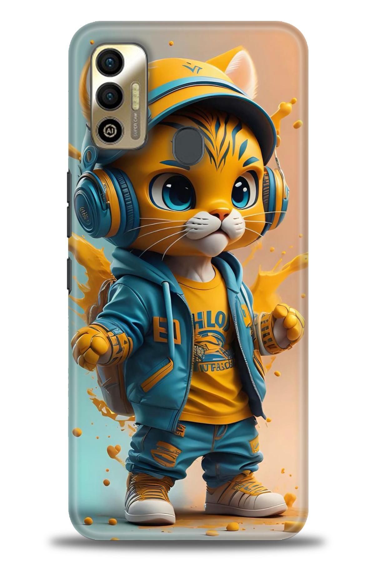 TECNO Spark 7 / 7T İle Uyumlu HD Baskılı Kılıf - Karışık Seri - 565